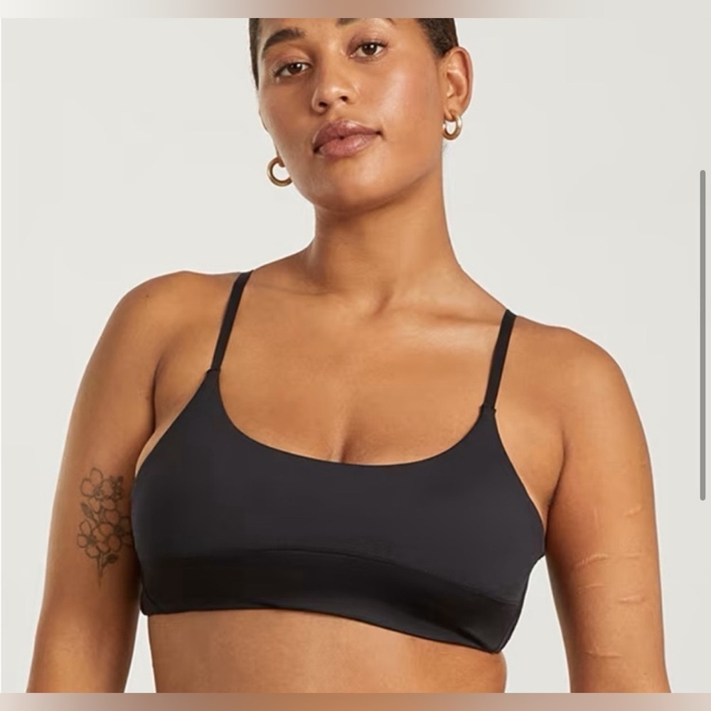 Everlane NWT Scoop Neck Bikini Top - Size XL - Picture 2 of 7